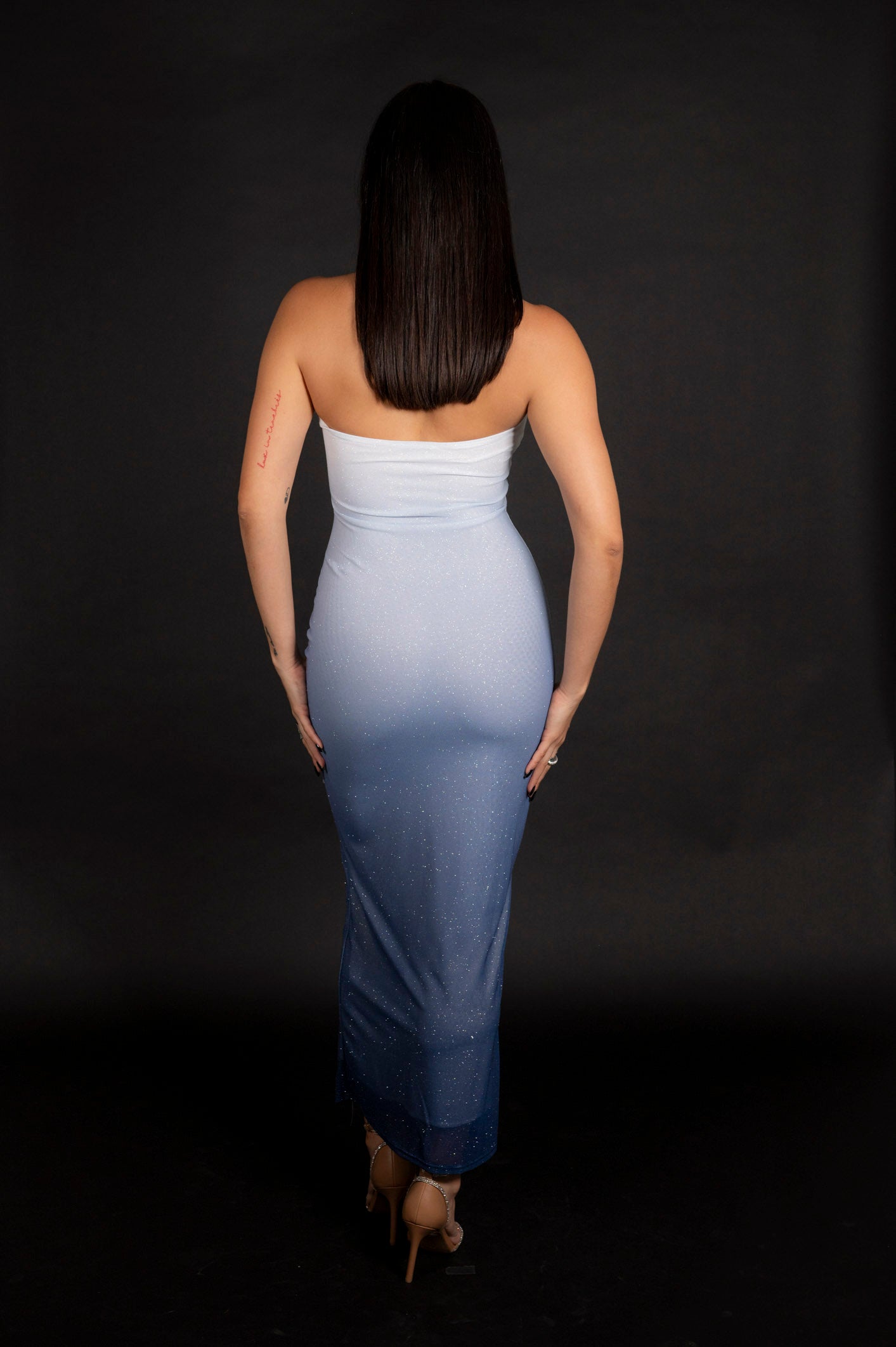 SEA BLUE DRESS