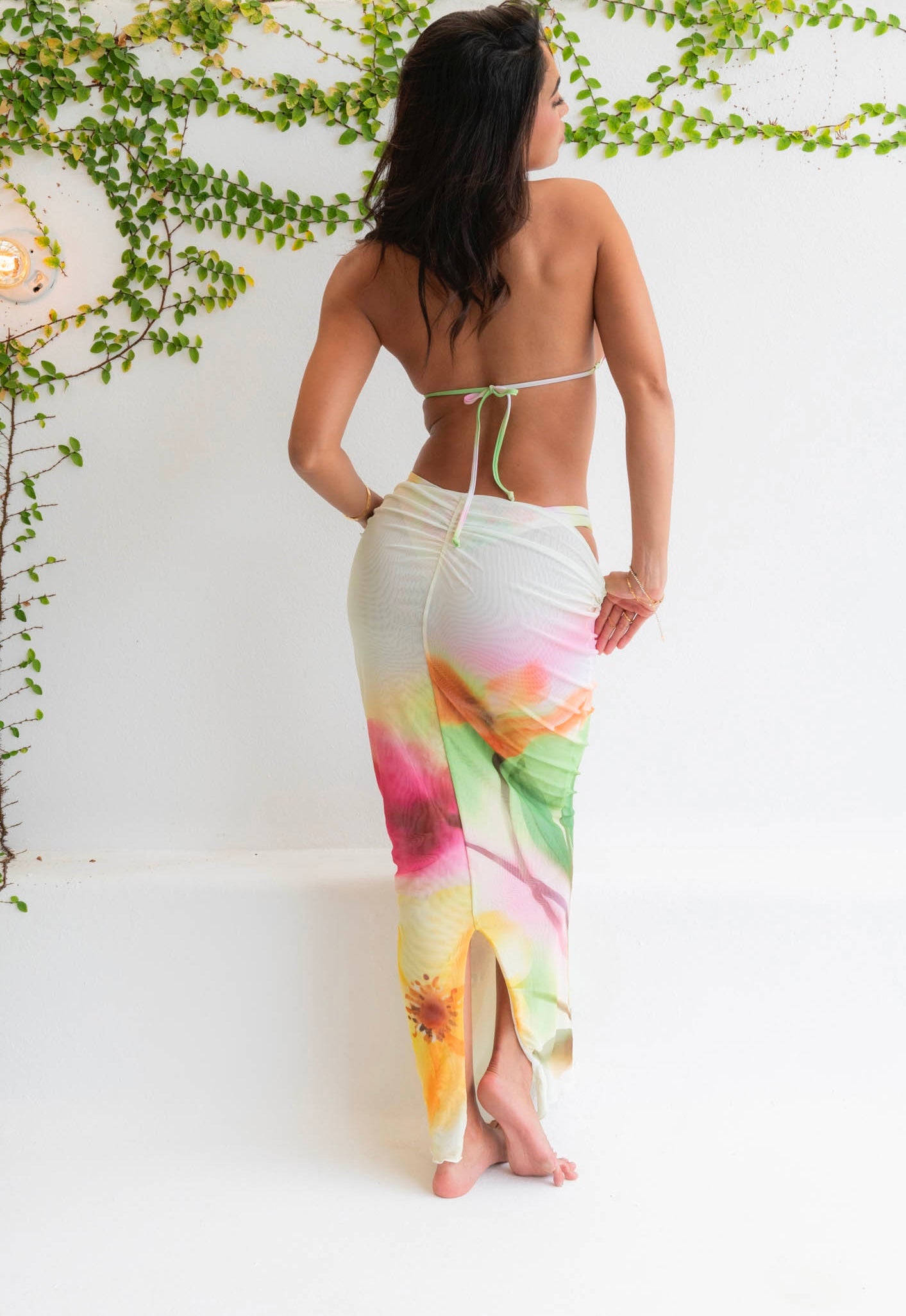 FLORALIZ SWIM COVERUP