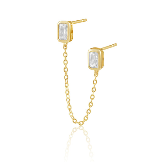 CHARLOTTE DOUBLE EARRING